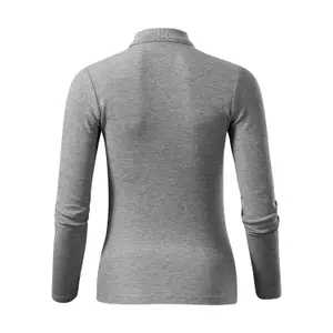 Women's Long Sleeve Piqué Polo Malfini 231 image-1
