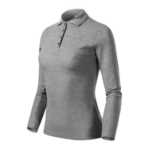 Women's Long Sleeve Piqué Polo Malfini 231 image-2