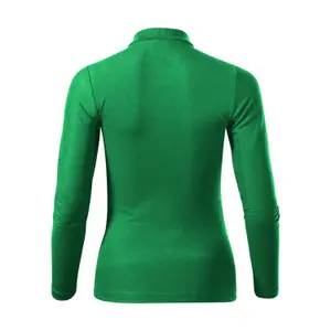 Women's Long Sleeve Piqué Polo Malfini 231 image-1