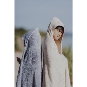 Bambusowy ręcznik z kapturem dla dzieci Malomi Kids Hello image-2