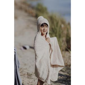 Bambusowy ręcznik z kapturem dla dzieci Malomi Kids Hello image-3