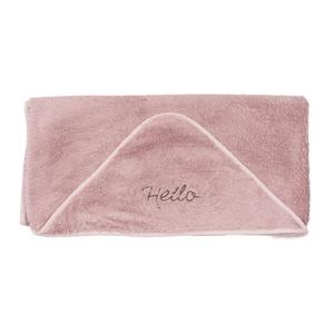 Bambusowy ręcznik z kapturem dla dzieci Malomi Kids Hello image-1