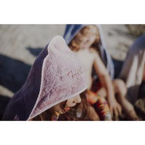 Bambusowy ręcznik z kapturem dla dzieci Malomi Kids Hello image-3