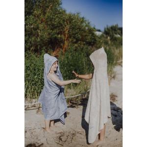 Bambusowy ręcznik z kapturem dla dzieci Malomi Kids Hello image-5