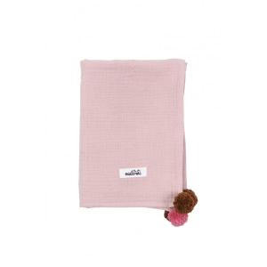 Lange en mousseline Malomi Kids Pompom image-0