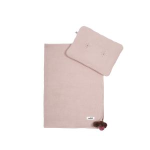 Lange en mousseline Malomi Kids Pompom image-1