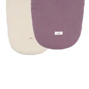 Paar Bettlaken Bezug aus Musselin Korb von Moses Baby Malomi Kids image-2