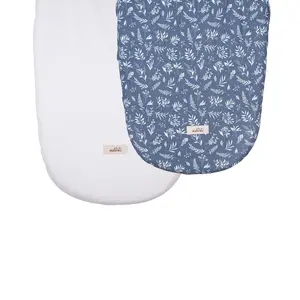 Organic baby basket sheets Malomi Kids Cot/Moses (x2) image-0