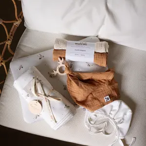 Soft muslin teething toy Malomi Kids image-1