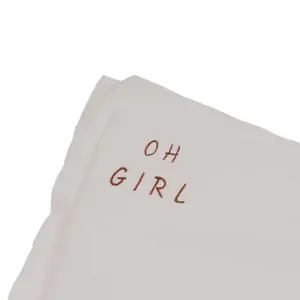 Bawełniana poduszka dla niemowląt Malomi Kids Oh Girl