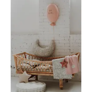 Μαξιλάρι μπαλόνι Malomi Kids Oh Girl Ecru image-1