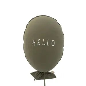 Μαξιλάρι μπαλόνι Malomi Kids Hello Ecru image-0