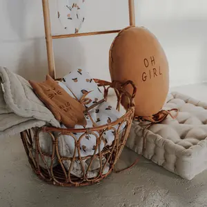 Μαξιλάρι μπαλόνι Malomi Kids Oh Girl Ecru image-1