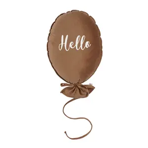 Μαξιλάρι μπαλόνι Malomi Kids Delux Hello Ecru image-0