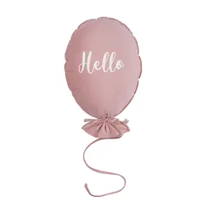 Μαξιλάρι μπαλόνι Malomi Kids Delux Hello Ecru image-0