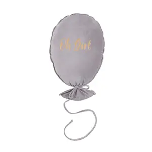 Μαξιλάρι μπαλόνι Malomi Kids Delux Oh Girl Light Gold image-0