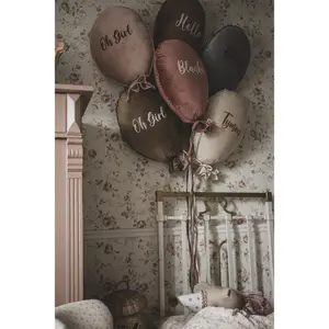 Μαξιλάρι μπαλόνι Malomi Kids Delux Oh Girl Graphite image-1