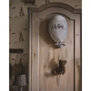 Μαξιλάρι μπαλόνι Malomi Kids Delux Oh Boy Ecru image-1