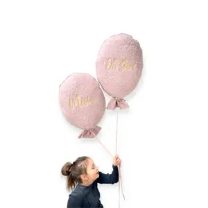 Ροζ μαλακή διακοσμητική μπάλα Malomi Kids image-2