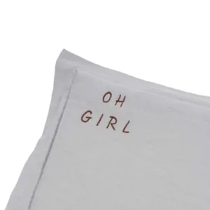 Bawełniana poduszka dla niemowląt Malomi Kids Oh Girl