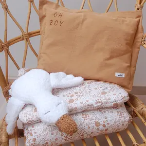 Almohada de algodón lavado para bebés Malomi Kids Oh Boy image-0
