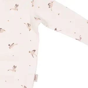 Baby-Body langarm aus Bio-Material Malomi Kids image-1