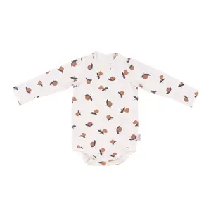 Baby-Body langarm aus Bio-Material Malomi Kids image-0