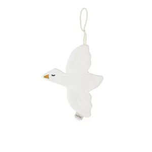 Attache tétine peluche décoration oiseau bébé Malomi Kids image-0