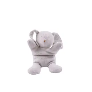 Organic rabbit plush Malomi Kids image-1