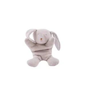 Organic rabbit plush Malomi Kids image-1