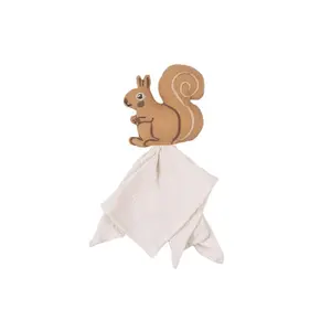 Jouet hochet écureuil avec couche Malomi Kids image-0