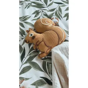 Jouet hochet écureuil avec couche Malomi Kids image-2