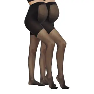 Leggings Damen Mamalicious Mlsabrina 30den No (x2) image-0