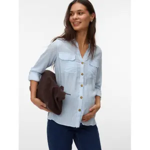 Camicia da donna a maniche lunghe Mamalicious NOOS image-1