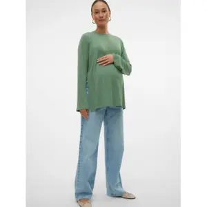 Jeans a gamba larga donna Mamalicious RA339 GA NOOS image-2