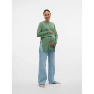 Jeans a gamba larga donna Mamalicious RA339 GA NOOS image-4