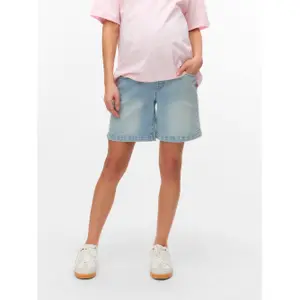 Short en jean femme Mamalicious Mloslo image-2