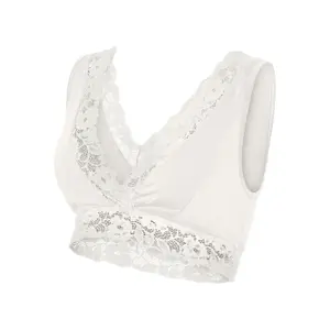 Brassiere in pizzo incrociata donna Mamalicious Alberta 2f