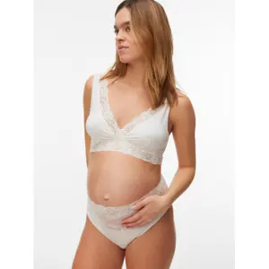 Brassiere in pizzo incrociata donna Mamalicious Alberta 2f image-1