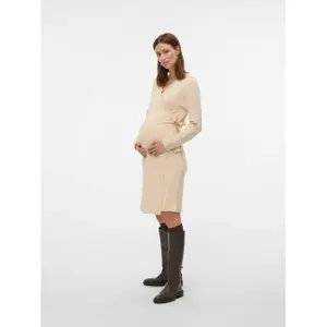 Dress a maglia con maniche lunghe donna Mamalicious Ellen Tess image-3