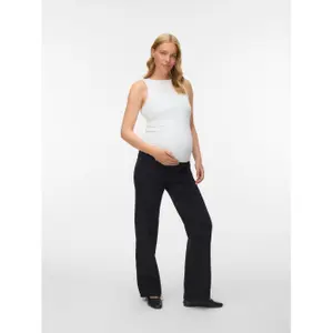 Jeans a gamba larga donna Mamalicious RA118 GA NOOS image-3