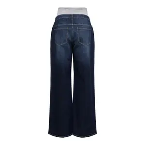 Jeans a gamba larga donna Mamalicious Malaga Noos image-1