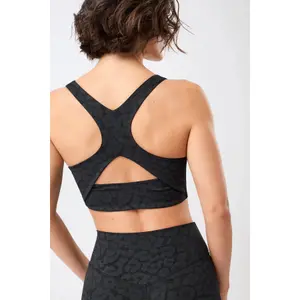 Bedruckter Sport-BH, Damen Mandala image-2