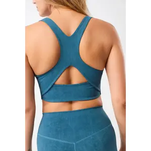 Bedruckter Sport-BH, Damen Mandala image-3