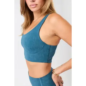 Bedruckter Sport-BH, Damen Mandala image-4