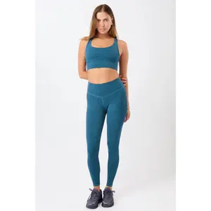 Monochrome Printed Women's Leggings Mandala image-1
