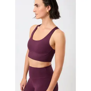 Bedruckter Sport-BH, Damen Mandala image-4