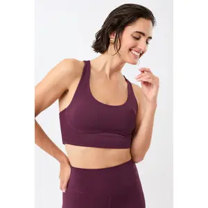 Bedruckter Sport-BH, Damen Mandala image-1