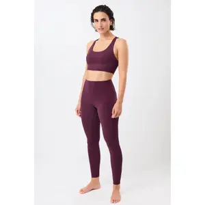 Monochrome Printed Women's Leggings Mandala image-2