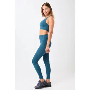 Monochrome Printed Women's Leggings Mandala image-3